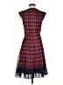 Halogen 100% Polyester Tweed Burgundy Casual Dress Size 2 (petite) - photo 2