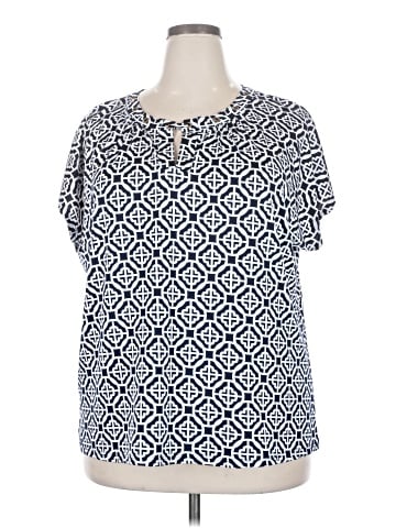 Notations Short Sleeve Blouse (view 1)
