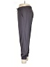 Soleil Solid Gray Track Pants Size XL - photo 5