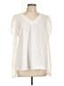 Assorted Brands 100% Polyester Ivory Sleeveless Blouse Size L - photo 1