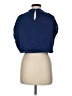 Unbranded 100% Polyester Blue 3/4 Sleeve Blouse Size M - photo 2