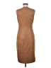 J. McLaughlin Solid Tan Casual Dress Size M - photo 2