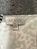 Renvy Animal Print Silver 3/4 Sleeve Blouse Size XS - photo 7