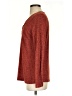 Sampeel Tweed Red Long Sleeve Henley Size S - photo 5