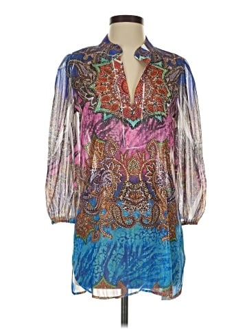 S-Twelve 3/4 Sleeve Blouse (view 1)