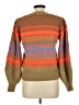 Newbury Kustom Stripes Brown Pullover Sweater Size L - photo 2