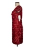 Scala 100% Polyester Red Cocktail Dress Size 2 - photo 5