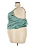 Boohoo 100% Polyester Teal Tube Top Size 24 - photo 5