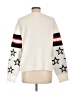 CeCe Stars White Pullover Sweater Size L - photo 2