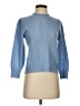Joie Chevron-herringbone Blue Wool Pullover Sweater Size XS - photo 1
