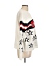 CeCe Stars White Pullover Sweater Size L - photo 4