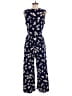 Kaileigh Floral Blue Jumpsuit Size S - photo 2