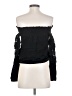 Express Black Long Sleeve Blouse Size S - photo 2
