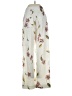 Rangel Floral Ivory Casual Pants Size XS - photo 2