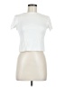RE ONA Ivory Short Sleeve Turtleneck Size M - photo 1