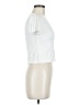 RE ONA Ivory Short Sleeve Turtleneck Size M - photo 4