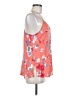 Josie Natori 100% Polyester Orange Sleeveless Blouse Size M - photo 4