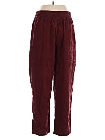 Madewell Curvy Tapered Huston Pull-On Crop Pants in Corduroy (view 2)
