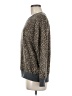 Splendid Animal Print Brown Pullover Sweater Size M - photo 5