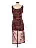 Bar III Graphic Red Cocktail Dress Size L - photo 2