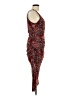 Bar III Graphic Red Cocktail Dress Size L - photo 4