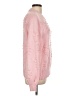 Crown & Ivy 100% Acrylic Hearts Pink Pullover Sweater Size L - photo 4