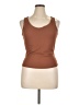Trendy Queen Brown Tank Top Size XL - photo 1
