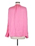 Muse 100% Polyester Pink Long Sleeve Blouse Size M - photo 2
