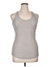 Studio Y Gray Sleeveless Top Size XL - photo 1