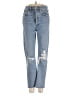AGOLDE Hearts Blue Jeans Size 24 waist - photo 1