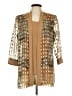 R&M Richards 100% Polyester Gold Blazer Size 10 - photo 1