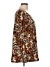 Arden B. Brown Short Sleeve Blouse Size L (estimated) - photo 4