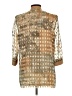 R&M Richards 100% Polyester Gold Blazer Size 10 - photo 2