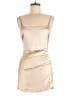 Windsor Metallic Tan Cocktail Dress Size M - photo 1