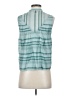 Current Air Teal Sleeveless Blouse Size S - photo 2
