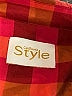 Orvis Checkered-gingham Burgundy Long Sleeve Button-Down Shirt Size L (estimated) - photo 7