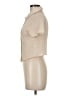 Topshop Ivory Short Sleeve Blouse Size 6 - photo 5