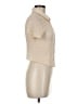 Topshop Ivory Short Sleeve Blouse Size 6 - photo 4