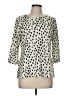 Haley and the Hound Polka Dots Ivory Pullover Sweater Size M - photo 1