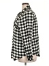 Torrid Checkered-gingham Black Long Sleeve Button-Down Shirt Size 2X Plus (2) - photo 5
