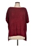 DKNY Jeans Burgundy Poncho Size L - photo 1