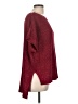DKNY Jeans Burgundy Poncho Size L - photo 4