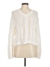 360 Sweater 100% Cotton Ivory Pullover Sweater Size M - photo 1
