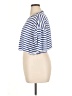 FRAME 100% Linen Blue Short Sleeve Top Size XL - photo 5