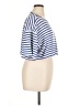 FRAME 100% Linen Blue Short Sleeve Top Size XL - photo 4
