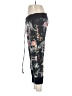 Assorted Brands Floral Black Casual Pants Size M - photo 5