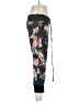 Assorted Brands Floral Black Casual Pants Size M - photo 4