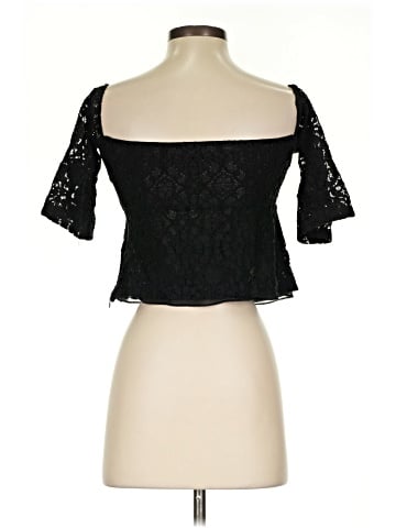 Zara W&B Collection 3/4 Sleeve Blouse (view 2)