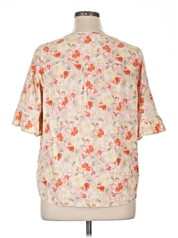 AB Studio Short Sleeve Blouse (view 2)