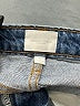 Jonathan Simkhai 100% Cotton Metallic Silver Denim Skirt Size 25 waist - photo 4